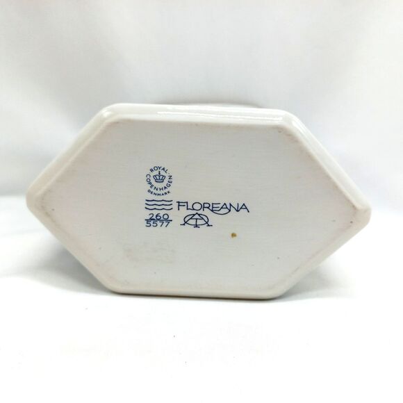 Anne-Marie Trolle Floreana Box/Vase 1982 Denmark Royal Copenhagen - Picture 6 of 10